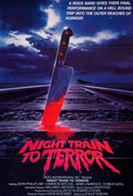 Portada Noche en el tren del terror