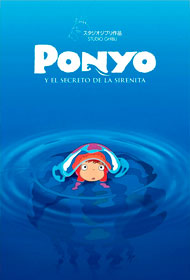 Portada Ponyo en el acantilado