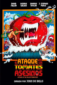 Portada El ataque de los tomates asesinos