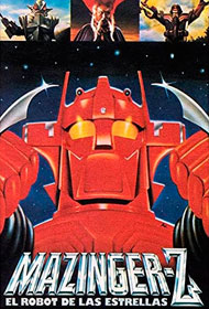 Portada Mazinger z, el robot de las estrellas