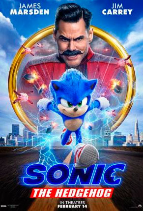 Portada Sonic, la película