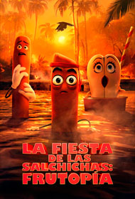 Portada La fiesta de las salchichas: Frutopía